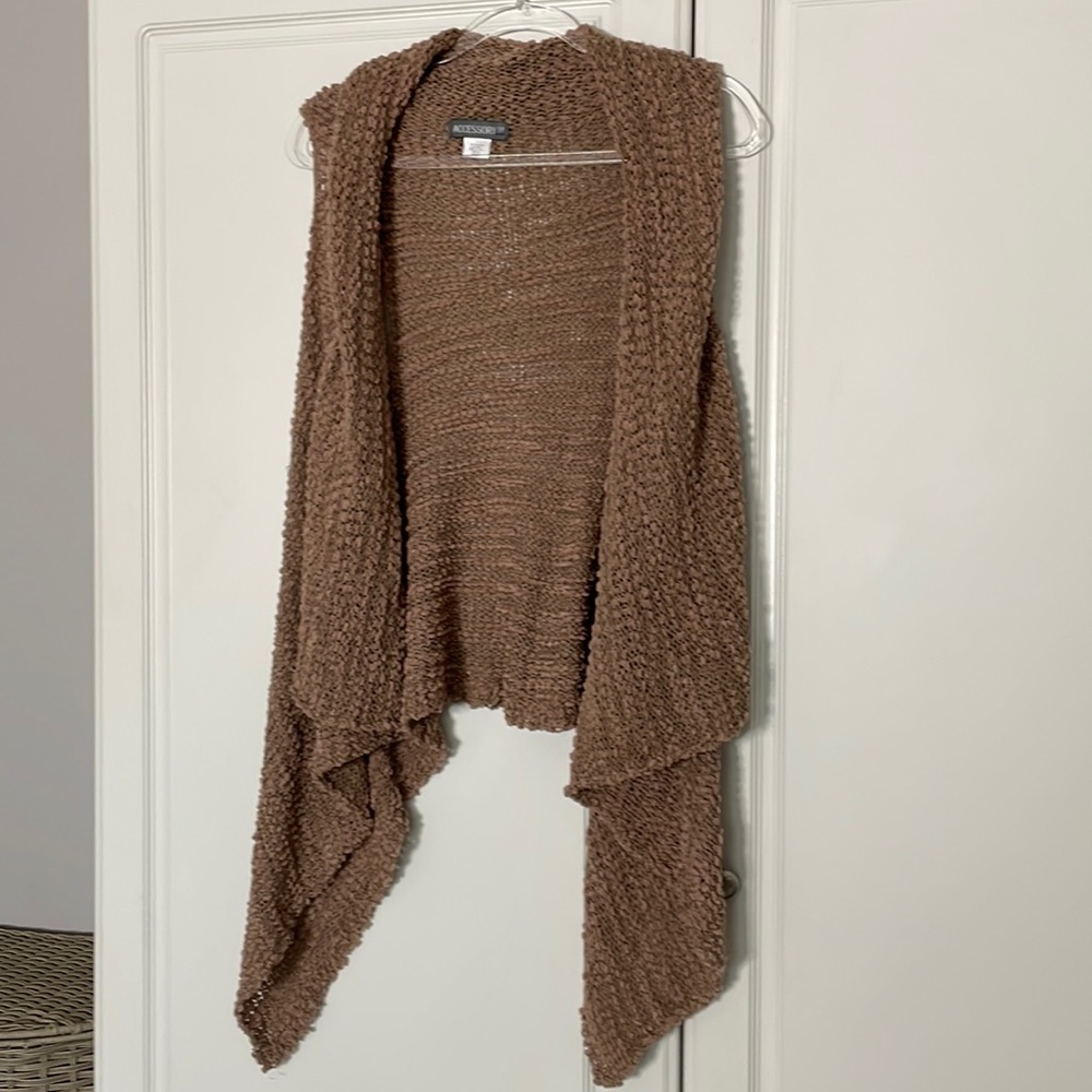 Women's Brown Cardigan Sweater